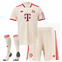 Camiseta y Pantalones Cortos para Niños Bayern de Múnich Third 24/25 - Con Medias