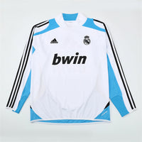 Camiseta de entrenamiento retro de manga larga del Real Madrid 12/13