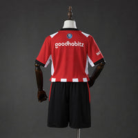 Camiseta y Pantalones Cortos para Niños PSV Eindhoven Home 26/27
