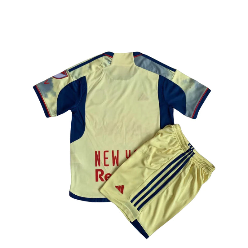 Camisa e Pantalones Cortos para Niños New York Red Bulls Home 24/25