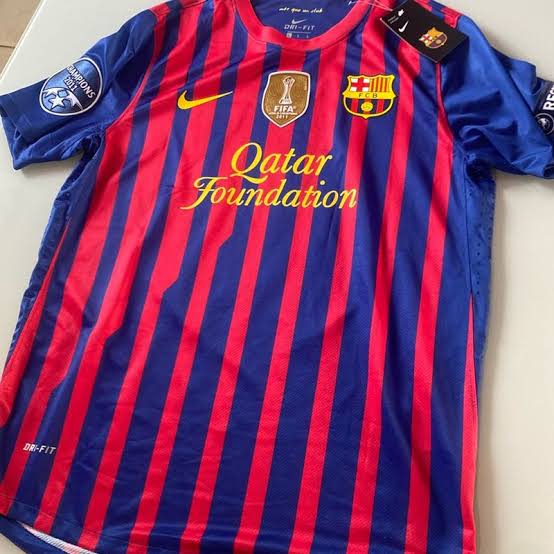 Camiseta FC Barcelona Home Retro 11/12 - Con Patch