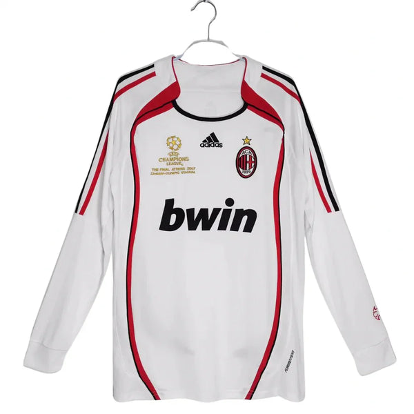 Camiseta Retro AC Milan 06/07 Manga Larga