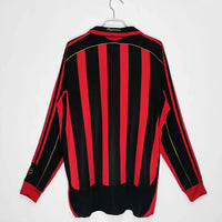 Camiseta Retro AC Milan 06/07 Manga Larga