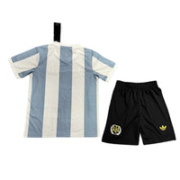 Camiseta y Pantalones Cortos para Niño conmemorativa Argentina 25/26
