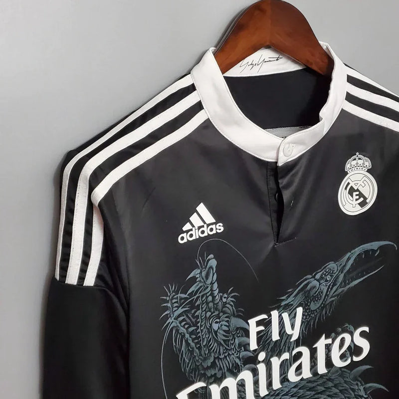 Camiseta manga larga Real Madrid Dragón Retro 14/15 - Con Patch