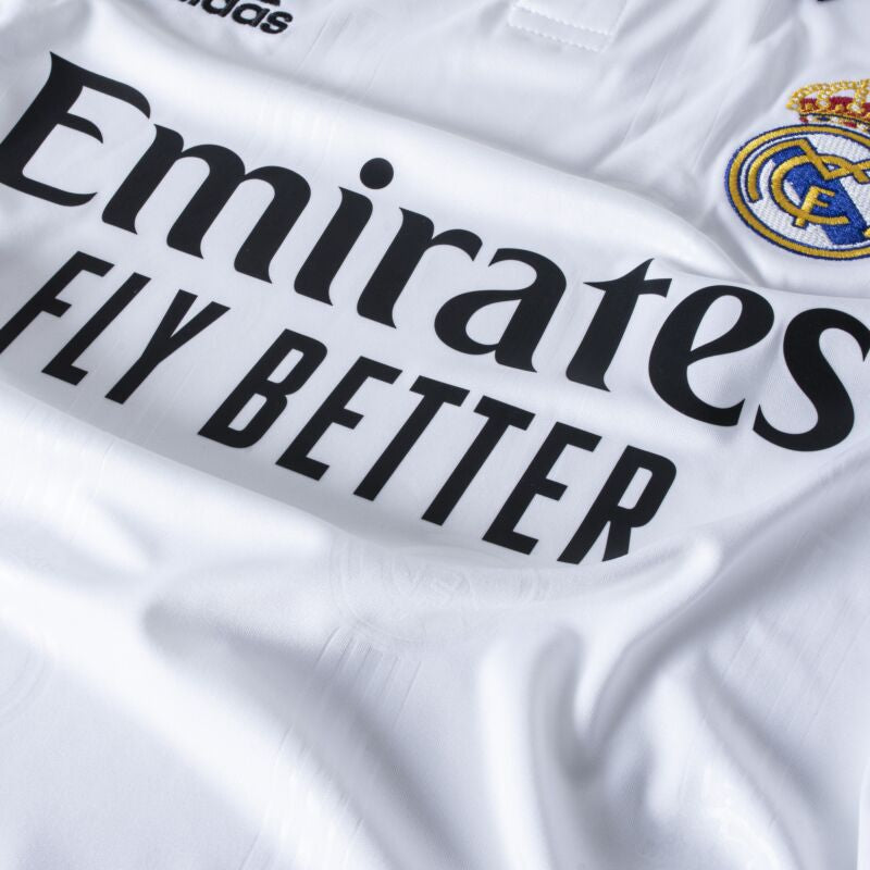 Camiseta Real Madrid l 22/23 - Hombre (Versión Fan) - Blanco