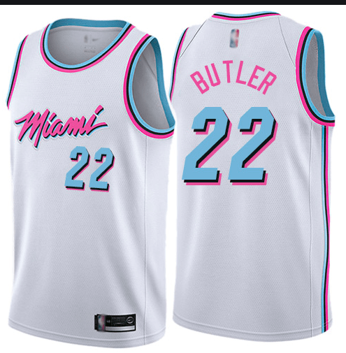Camiseta NBA Miami Heat Blanca - Butler #22