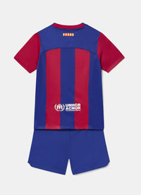 Camisa e Pantalones Cortos para Niño FC Barcelona Home 23/24