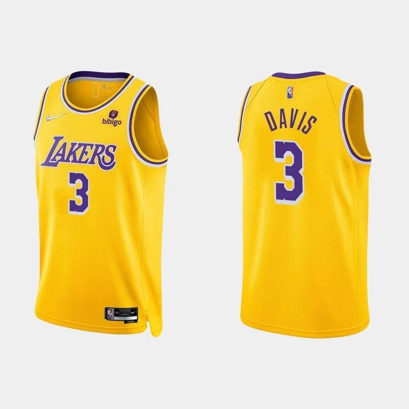 Camiseta NBA 75th Anniversary DIAMOND EDITION Swingman - Lakers Amarillo 21/22 - Davis