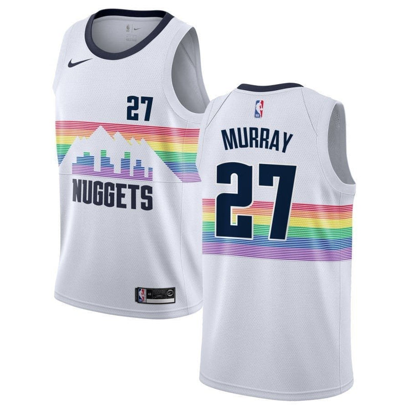 Camiseta NBA - Denver Nuggets Branca City - Murray