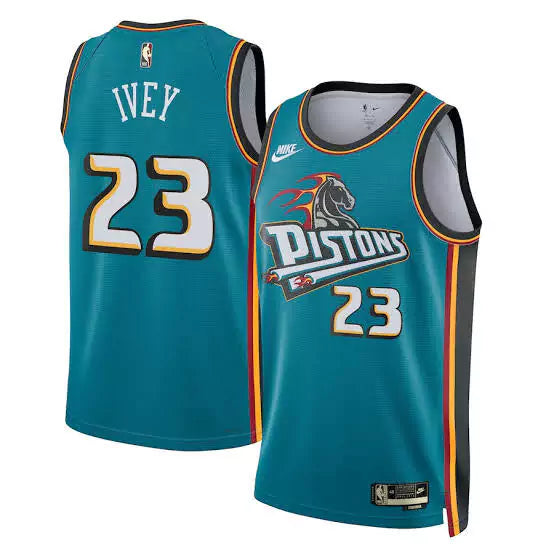 Camiseta NBA Swingman - Detroit Pistons - Classic Edition- Ivey