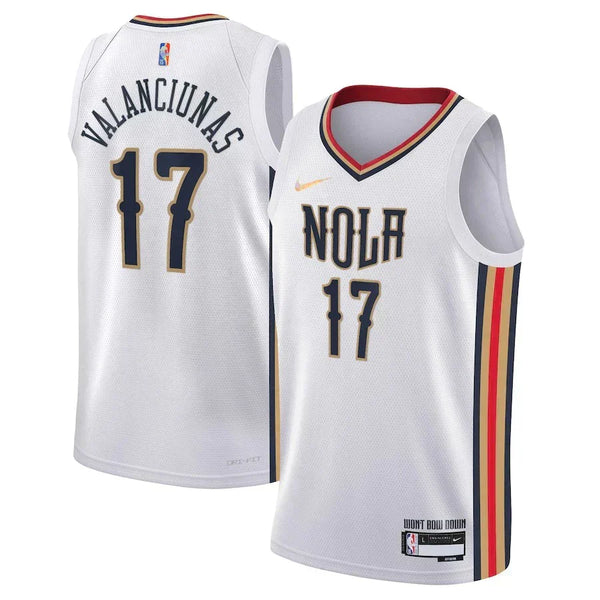 Camiseta NBA City Edition - Pelicans 22/23 VALANCIUNAS #17