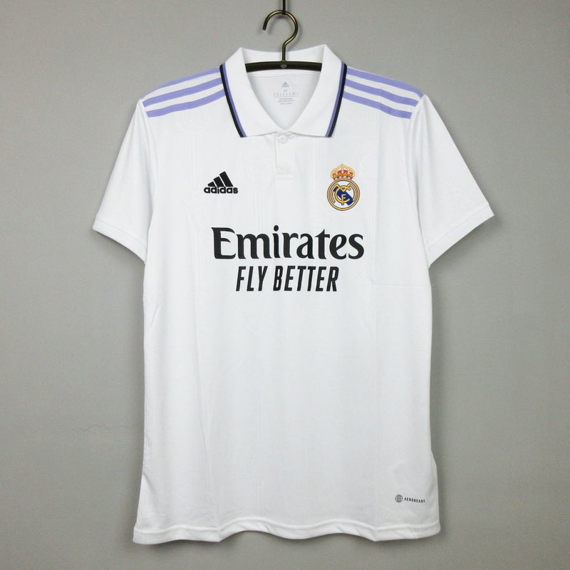 Camiseta Real Madrid l 22/23 - Hombre (Versión Fan) - Blanco