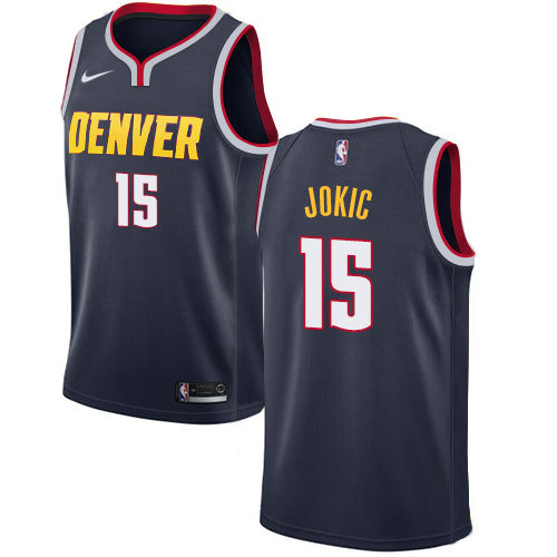 Camiseta NBA - Denver Nuggets Azul M - Jokic #15