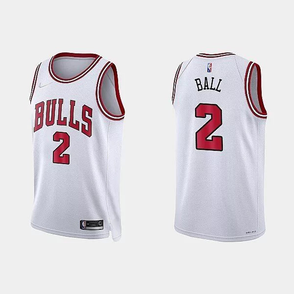 Camiseta NBA Swingman - Chicago Bulls - City Edition 21-22 - Ball #2 Bca
